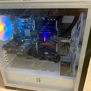 서버 컴퓨터 lga4677 xeon 제온 플레티넘 8480+ es 56코어 112쓰레드 고성능