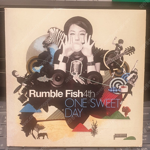 CD 음반 앨범: 럼블피쉬 Rumble Fish 4집 ONE SWEET DAY