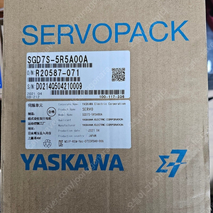 야스카와 서보팩 SGD7S-5R5A00A