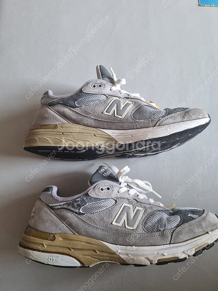 뉴발란스 USA 993 US9 270 D 정품(세탁완료...--2