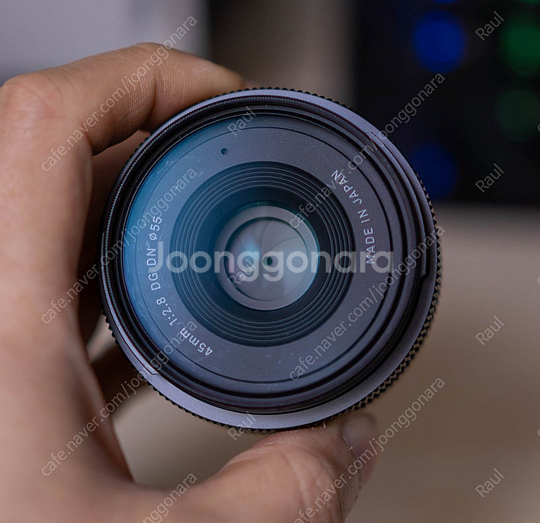 시그마 45mm 2m7 dg dn 소니 마운트 팝니다--1