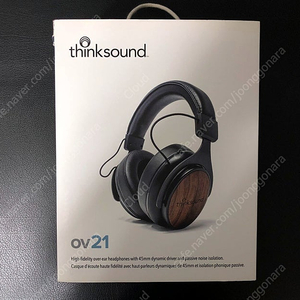 Thinksound ov21 스튜디오 헤드폰 + 헤드폰 스탠드