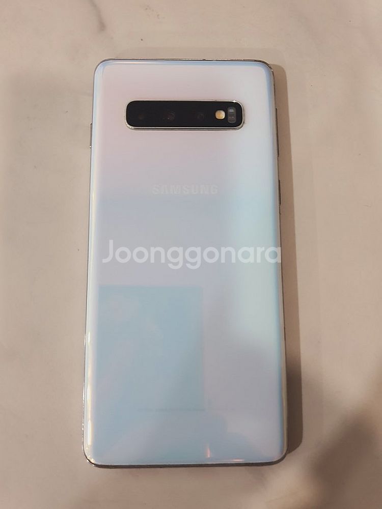 갤럭시 S10 화이트 512대용량 무잔상매우깨끗 16만...--1
