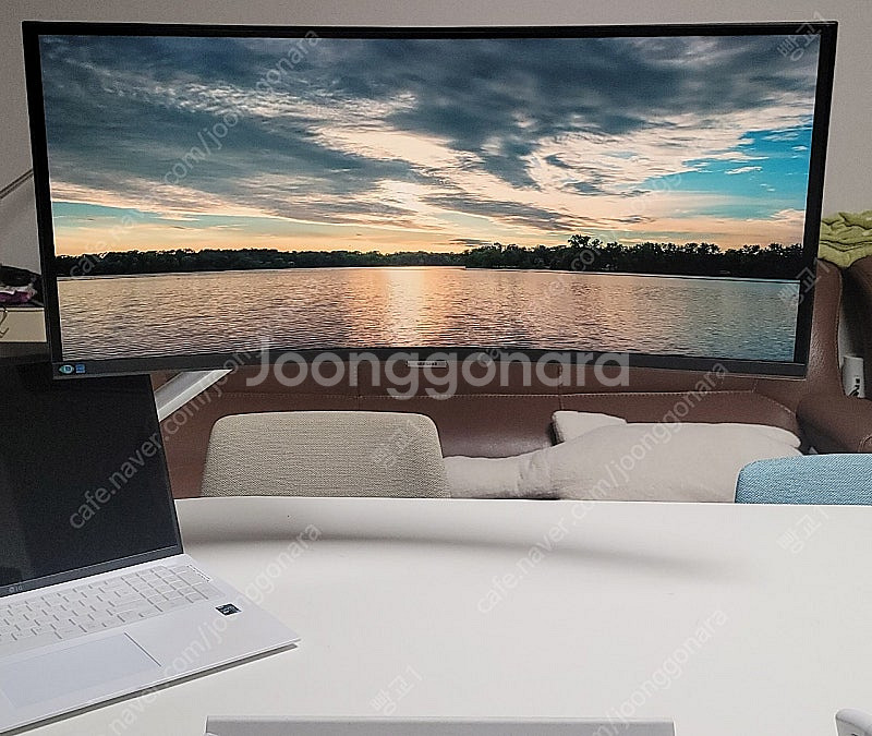 삼성 울트라와이드 34인치 S6 S34A650U(USB...--0