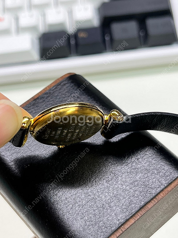 빈티지 까르띠에 머스트 꼴리제 블랙판 쿼츠 여성용--5