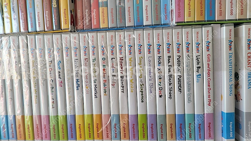 (새상품)잉글리쉬에그 cd (step1,2,3 & 뮤지...--1