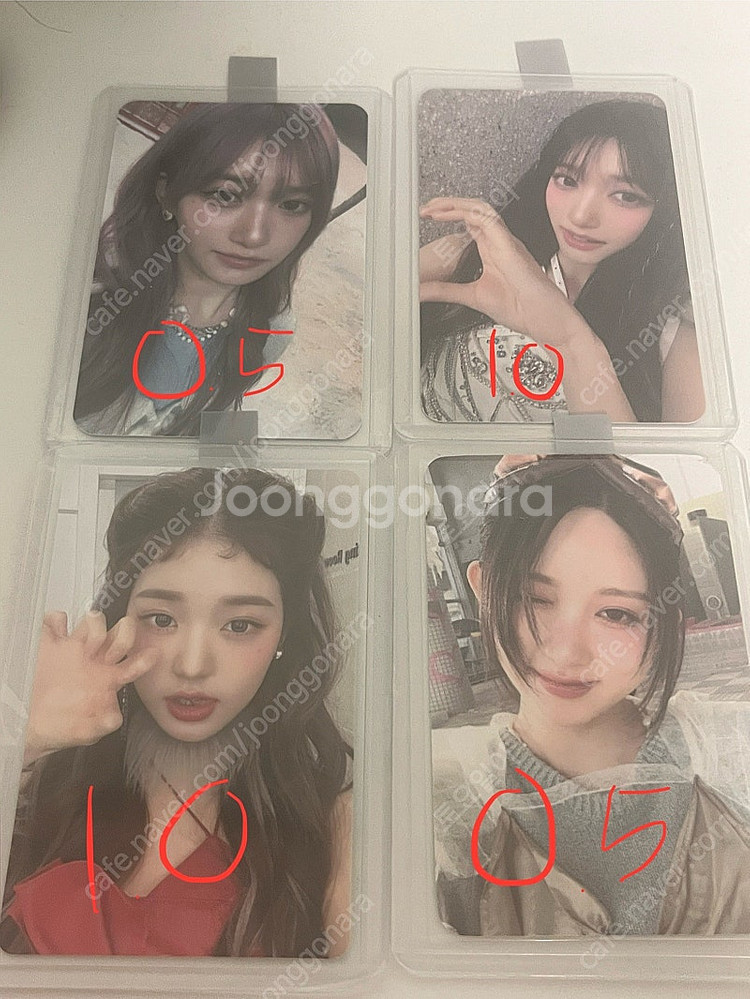 아이브 포토카드 포카 일괄 양도--0