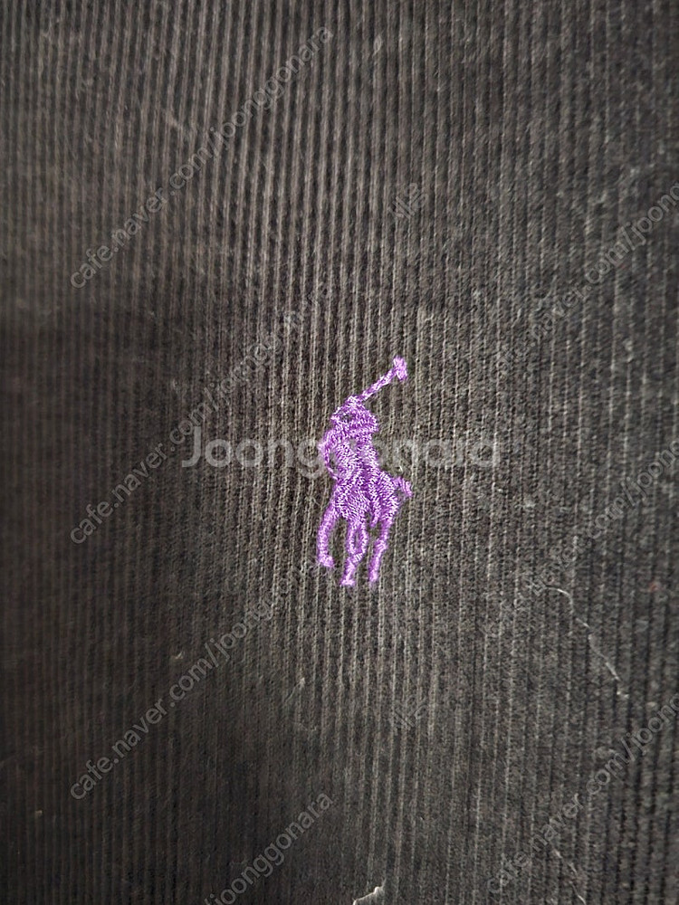 폴로 팔프로렌 블레이크 코듀로이 셔츠 블랙 L--1