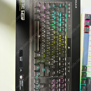 3일 사용)커세어 k70 RGB tkl 적축