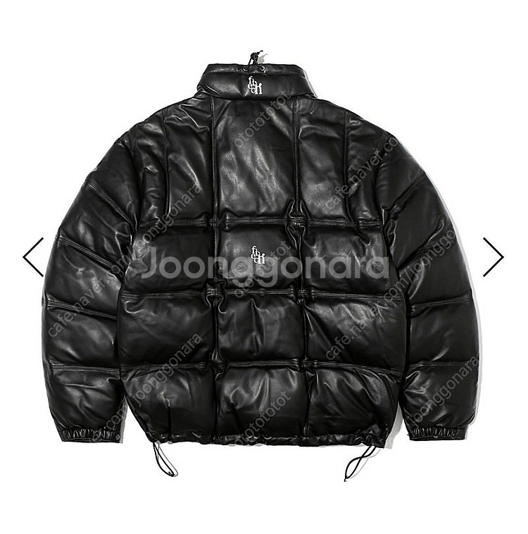 fetch 페치선데이 레더 패딩 s--1