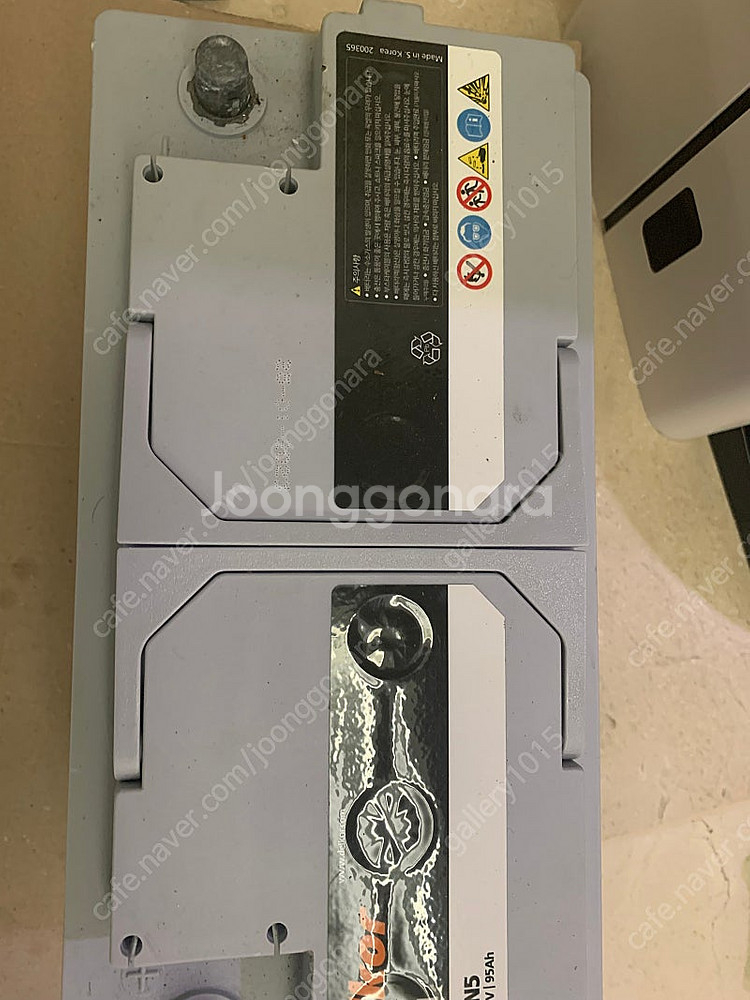 델코배터리 AGM 95L DIN LN5--1