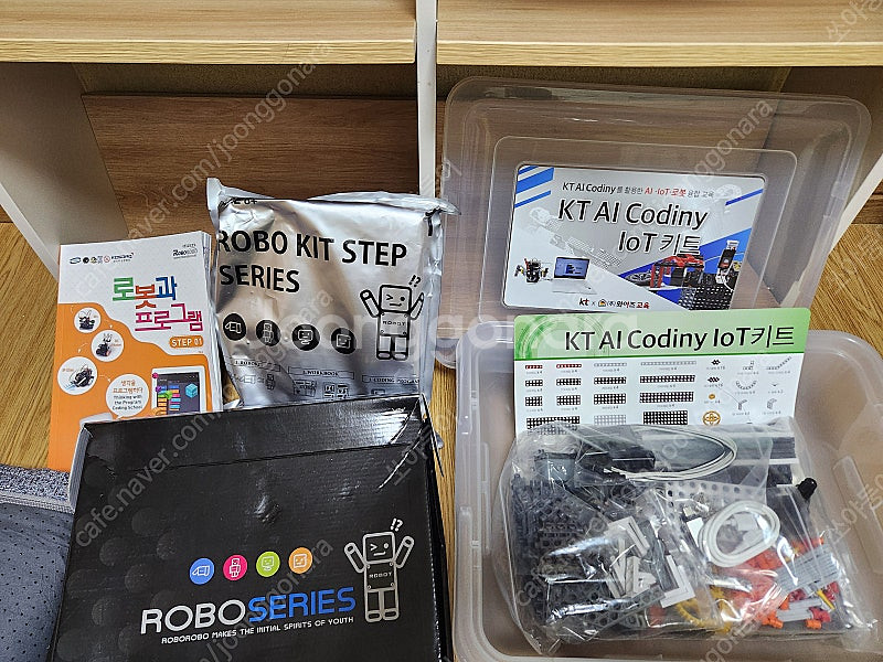 와이즈교육 KT AI Codiny IoT 키트+로보키트--0