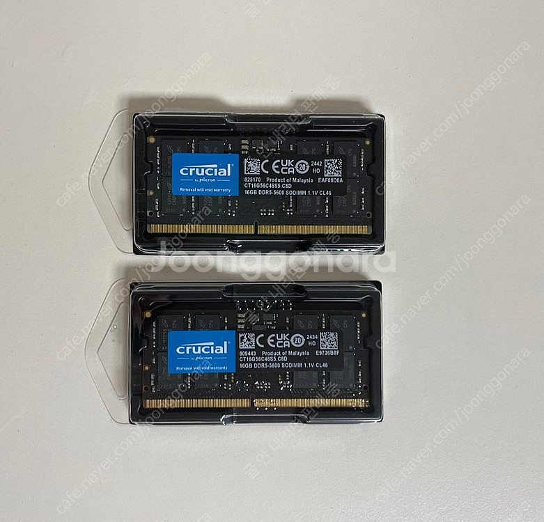 DDR5 5600 16G x 2 32GB 노트북--0