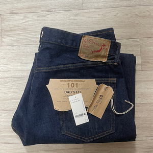 오어슬로우 ORSLOW 101 DAD'S DENIM (Indigo One Wash)