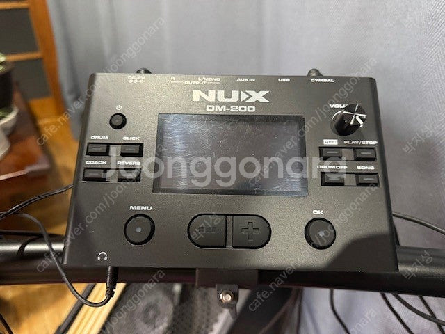 전자드럼 (NUX DM-200) + 앰프--2