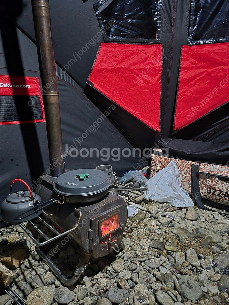 캠핑 화목난로--2