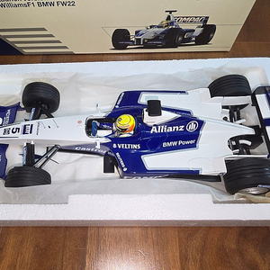 1/18 빅스케일 WILLIAMS F1 BMW F22 경주 자동차 다이캐스트 타미야 반다이