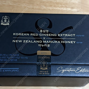 정관장 홍삼정x마누카꿀 시그니처에디션 (홍삼정240g, 마누카꿀UMF5+500g)