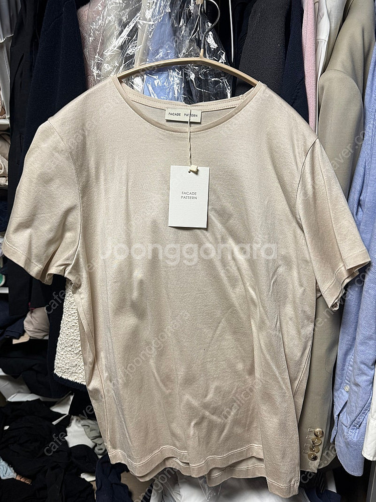 파사드패턴 실켓 티셔츠 L--3