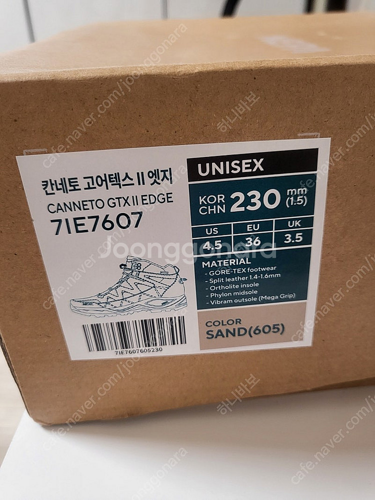 네파 칸네토 고어텍스2 엣지 230사이즈 새상품--6