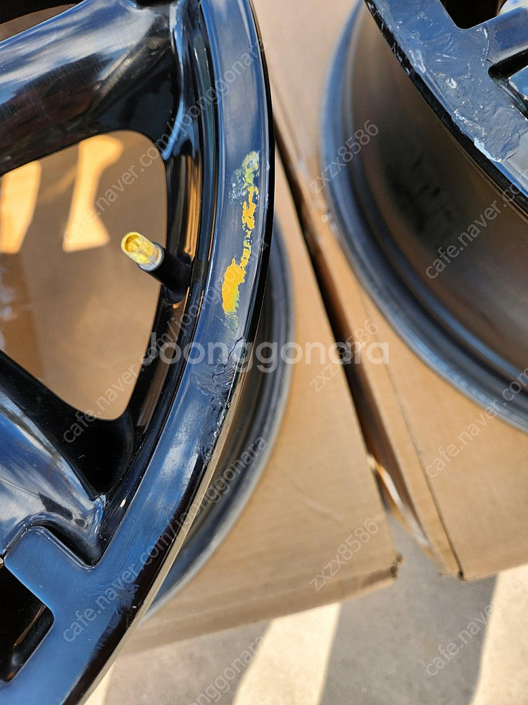 미니 r55 햄튼 17인치휠 팝니다--7