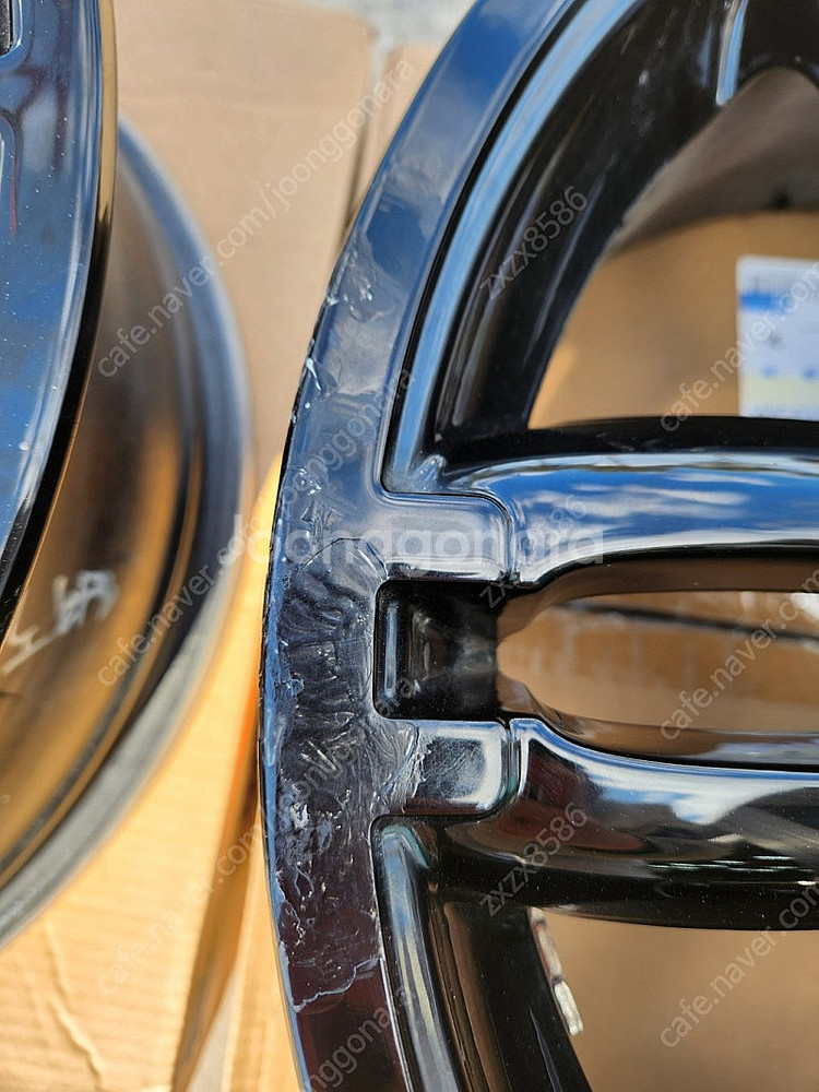 미니 r55 햄튼 17인치휠 팝니다--9