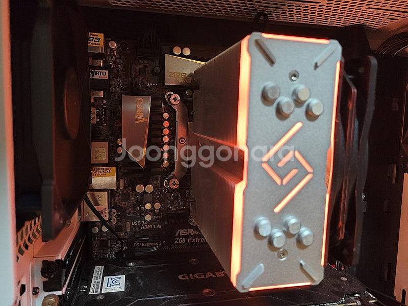 i5-2500k보드셋 반본체 z68 extreme3 G...--1