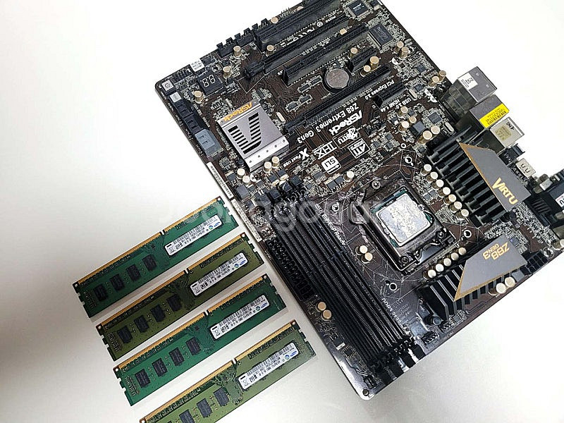 i5-2500k보드셋 반본체 z68 extreme3 G...--9