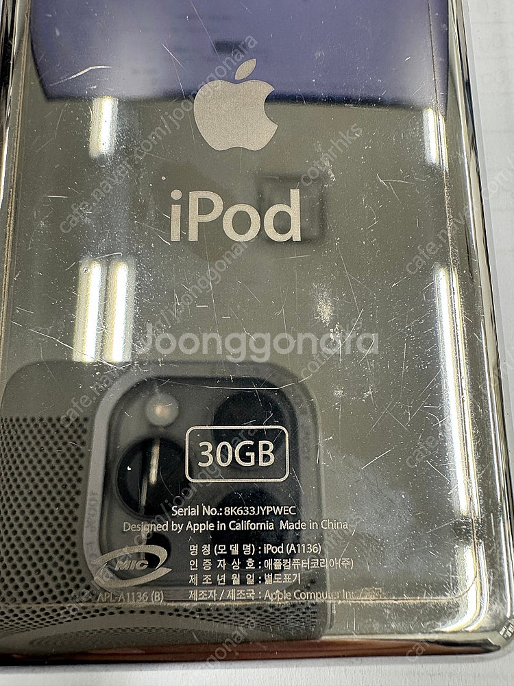 아이팟 5세대 30GB A1136--1