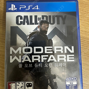 PS4 콜오브듀티 모던워페어 핀매