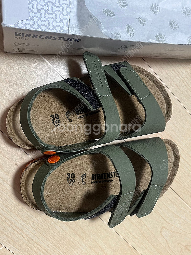 버켄스탁 키즈 남아 여름신발 샌들 새상품--0