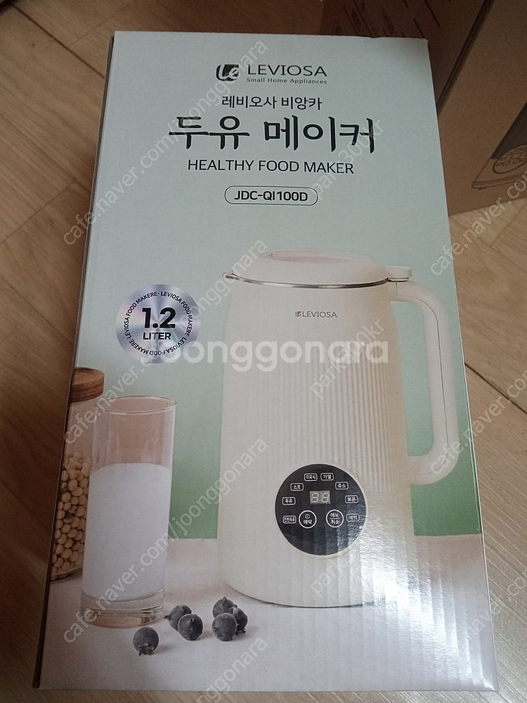 새 제품 두유 제조기 1.2리터 입니다. 택포함 34,...--0