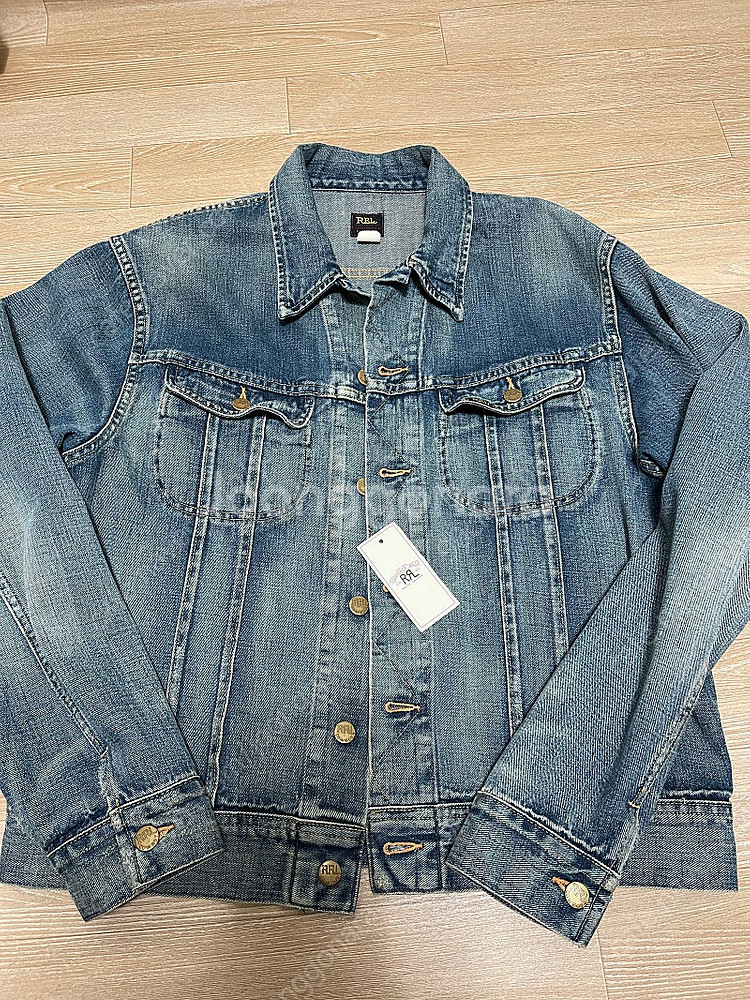 Rrl 더블알엘 lot 271 청자켓 L--0
