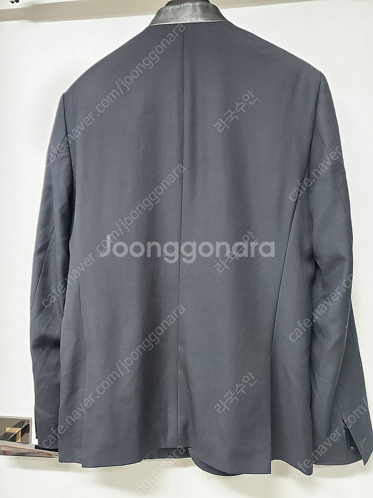 정품 쿠플스 양가죽 포인트 울 블레이져 자켓--1