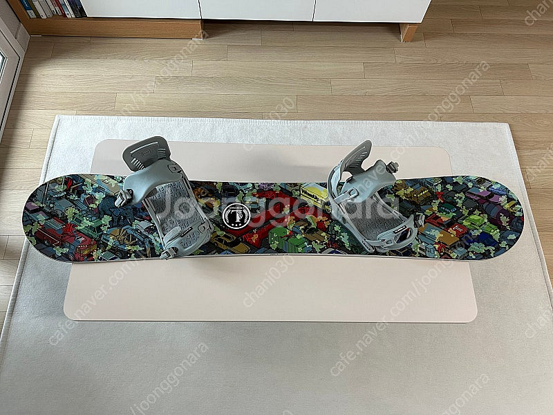 스노우보드 데크 바인딩 세트 팔아요@@--0