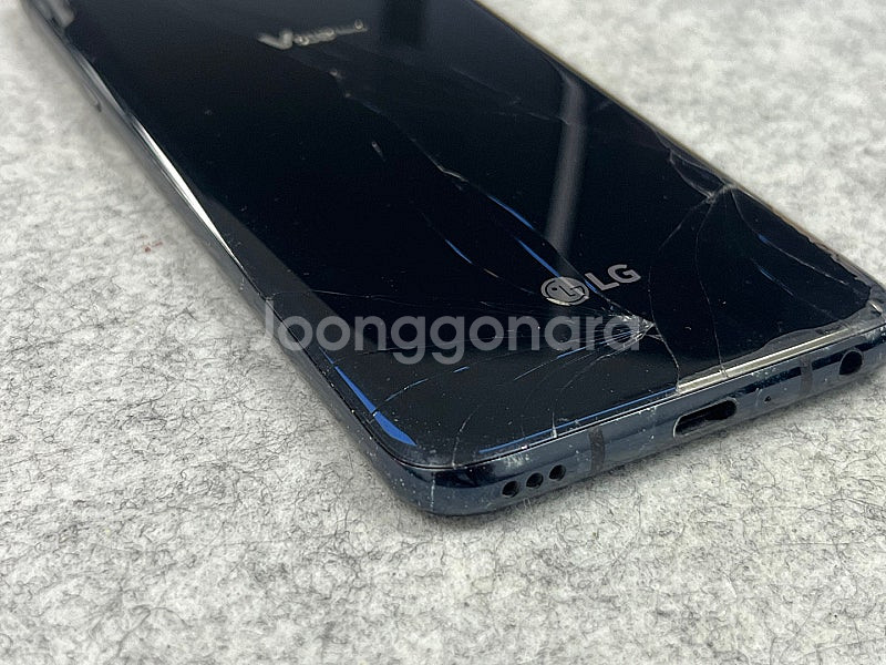 LG V50S 블랙 256G 가성비 단말기 정상작동 검...--8
