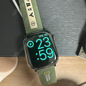 애플워치 8 스테인리스 그라파이이트 41mm (GPS+Cellular) / 애케플 O