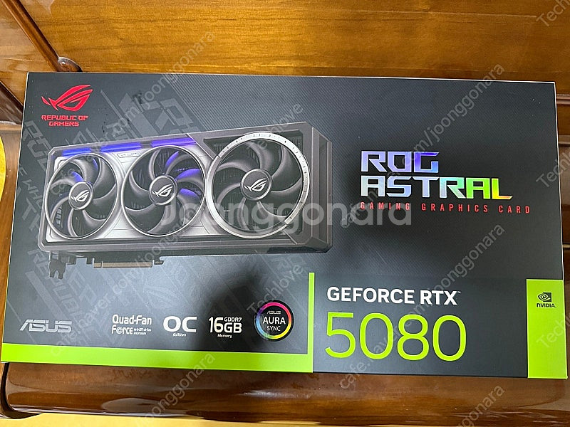 Asus 5080 Astral 아스트랄 개봉품 판매합니...--0