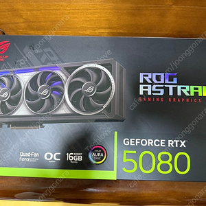 Asus 5080 Astral 아스트랄 개봉품 판매합니다.