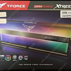 팀그룹 T-FORCE XTREEM ARGB 32GB (16GBx2) 3600MHz