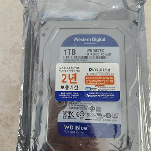 Wd blue 1TB 미개봉