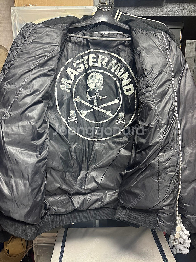 마스터마인드 구스 다운 패딩 자켓--4