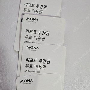 용평 리프트권 주간권 판매합니다