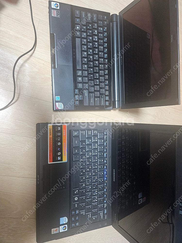 삼성노트북. 소니노트북 구형 노트북 팝니다. 각 5만원 . sens q45--2
