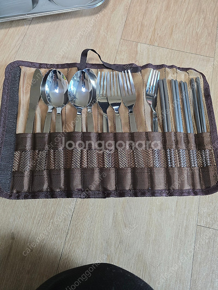 캠핑용품 세트, 건조망, 수저세트, 캠핑 식기세트 일괄--1