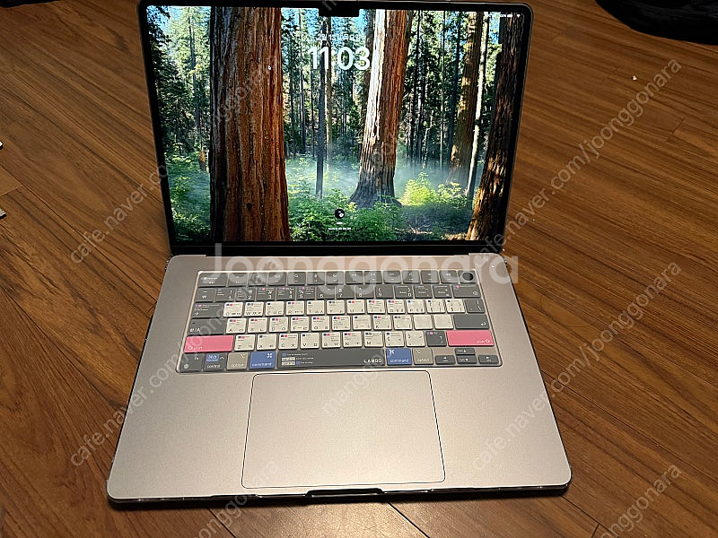 맥북에어 m3 15인치 24g 1tb (애케플 가능)--0
