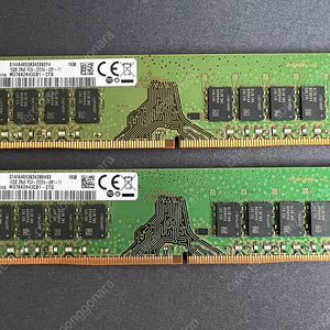 삼성전자 RAM DDR4-2666 16GB 2개 일괄