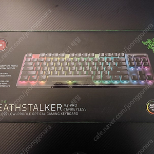 Razer DeathStalker V2 Pro TKL 레이저 데스스토커 V2 TKL판매합니다(하자있음)