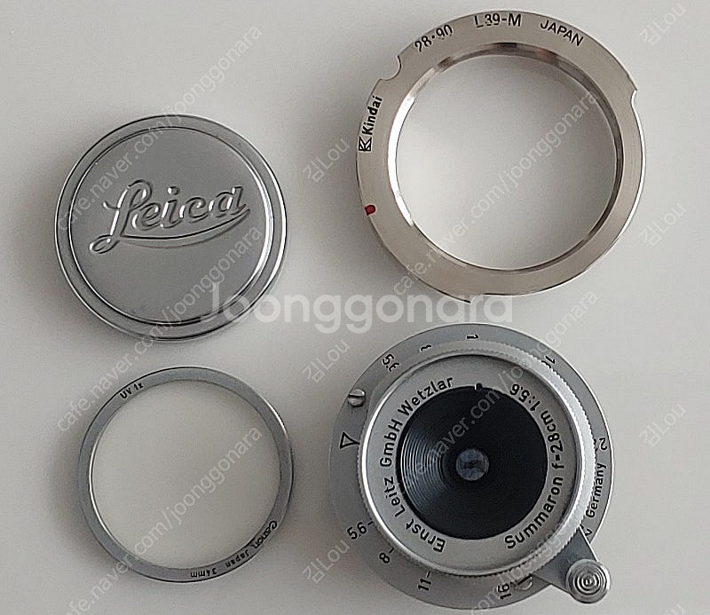 라이카 M마운트 렌즈(28/50룩스, 28주마론/보익/G28, F3hp 50.4) 판매--9