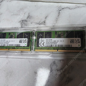 노트북 메모리 DDR5 - 5600 16G 2개 판매합니다